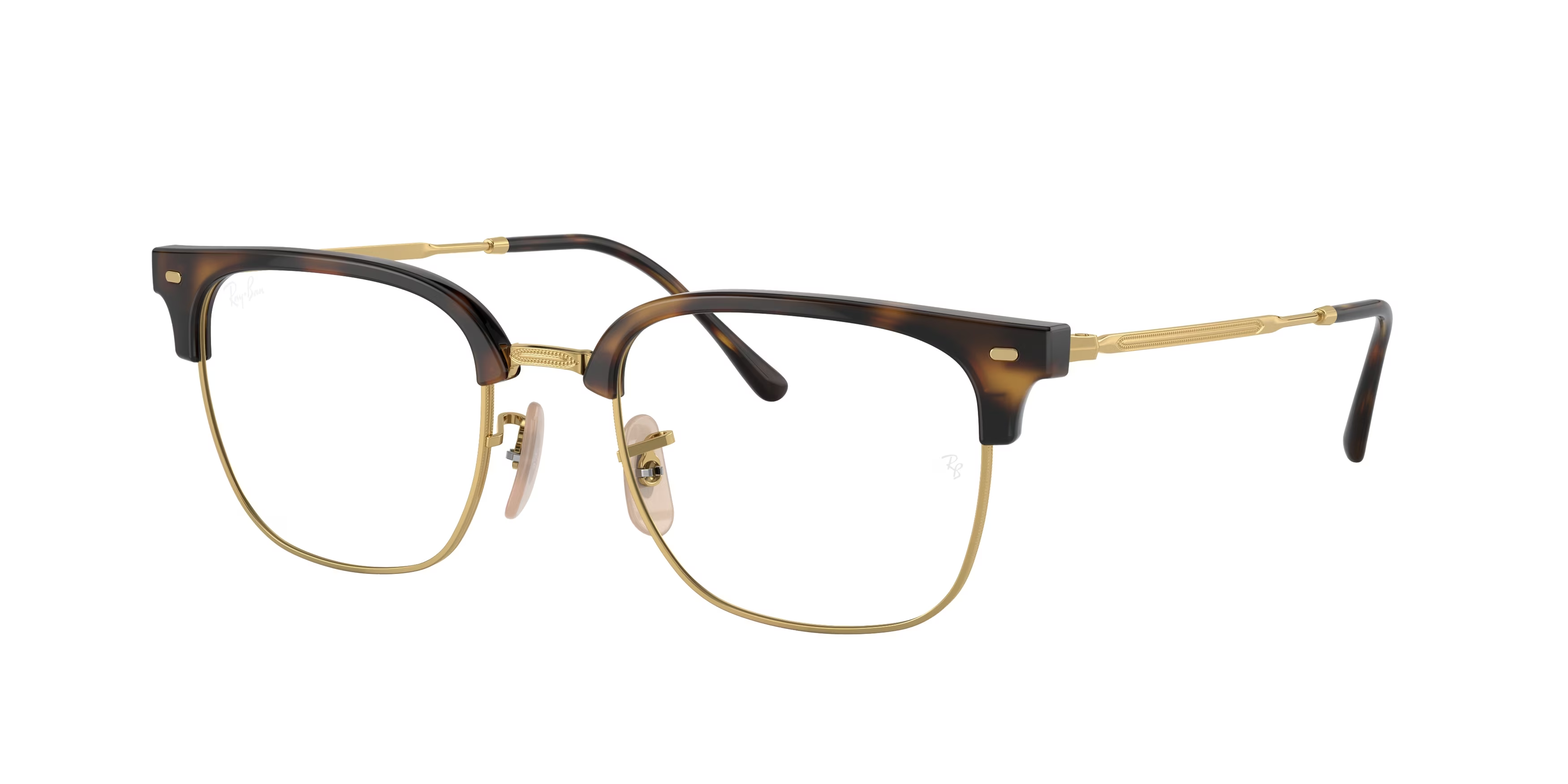 Ray-Ban Optical New Clubmaster – Havana (2012) / 53 Eyeglasses Frame