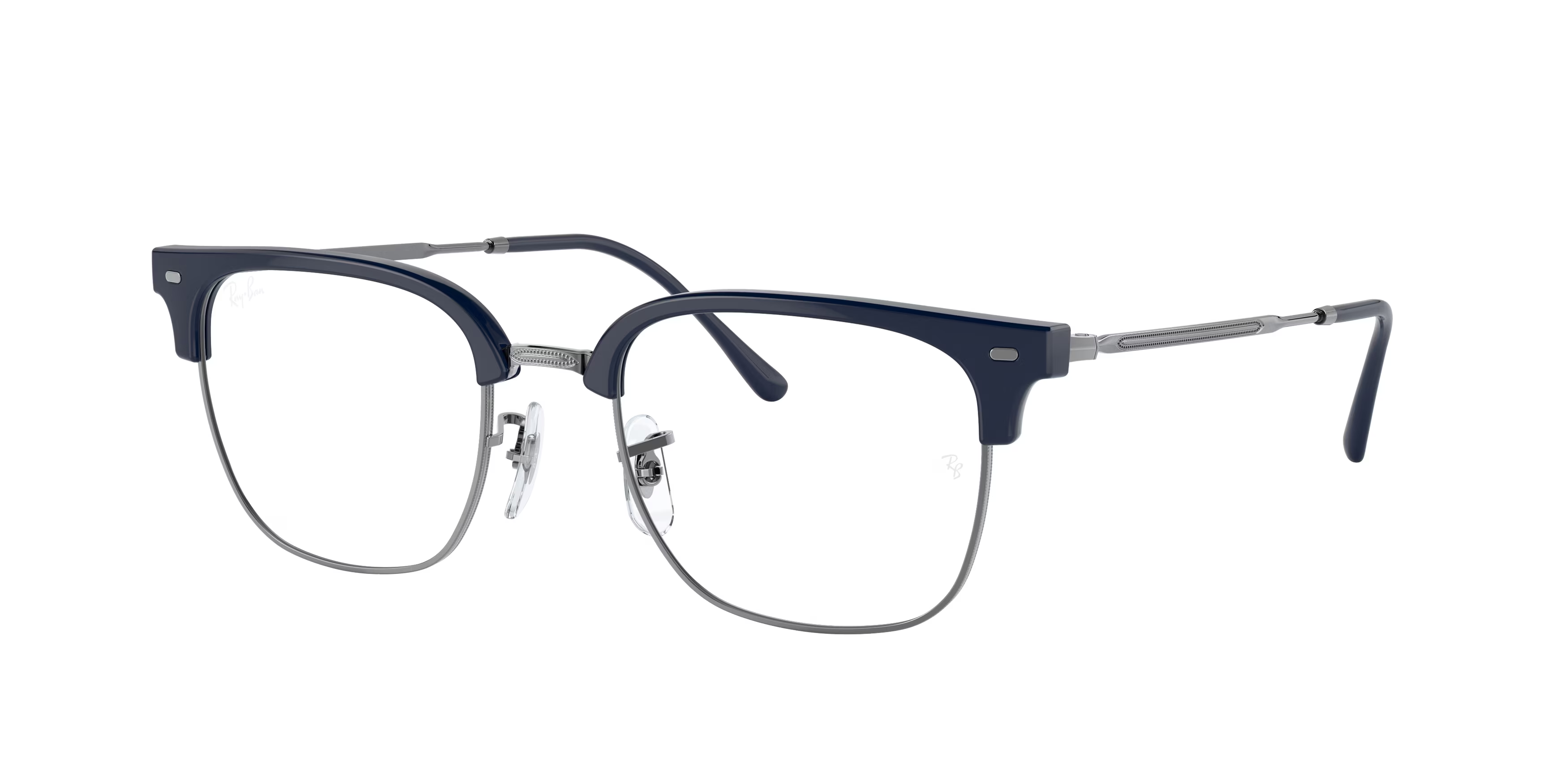 Ray-Ban Optical New Clubmaster – Blue (8210) / 53 Eyeglasses Frame