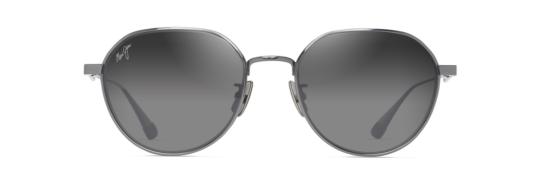 サングラス Maui Jim Maui Jim - KAULANA AF - grey kaulana af shiny dar Maui Jim Unisex's Kaulana Af Sunglasses, Matte Black/Maui Ht