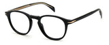 David Beckham Db 1018 – Black (807) / 47 Eyeglasses Frame