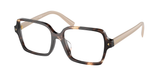 Prada Pr A02Vf – Havana (07R1O1) / 55 Eyeglasses Frame
