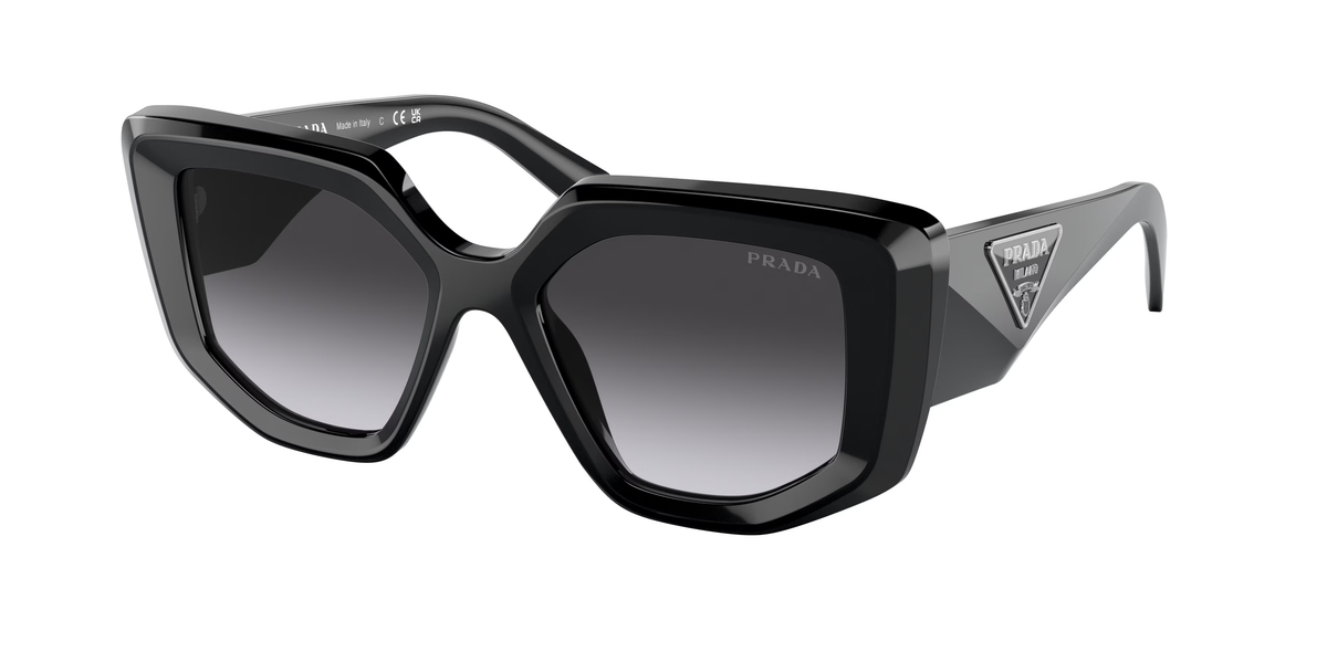 Prada Pr 14Zsf – Black (1AB09S) / 52 Sunglasses Frame