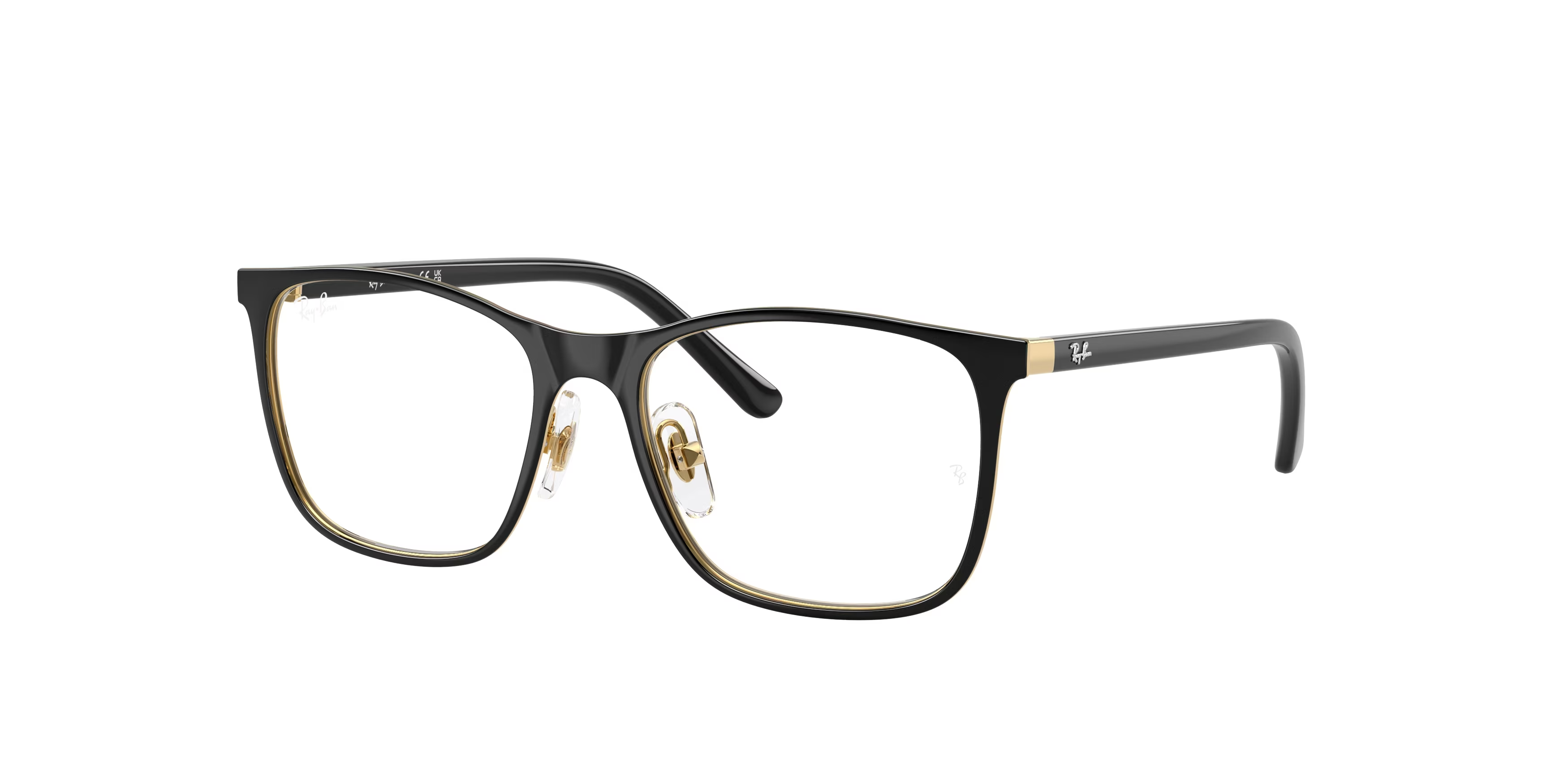 Ray-Ban Junior Optical Ry9551V – Black (4086) / 48 Eyeglasses Frame