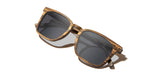 Striped Ebony Grey Polarized (WOH3SEGP) / 52