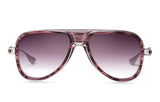 Deep Purple Swirl - Silver - Matte Silver (60064) / 56 | 0