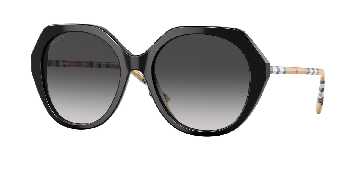 Burberry Vanessa – Black (38538G) / 57 Sunglasses Frame