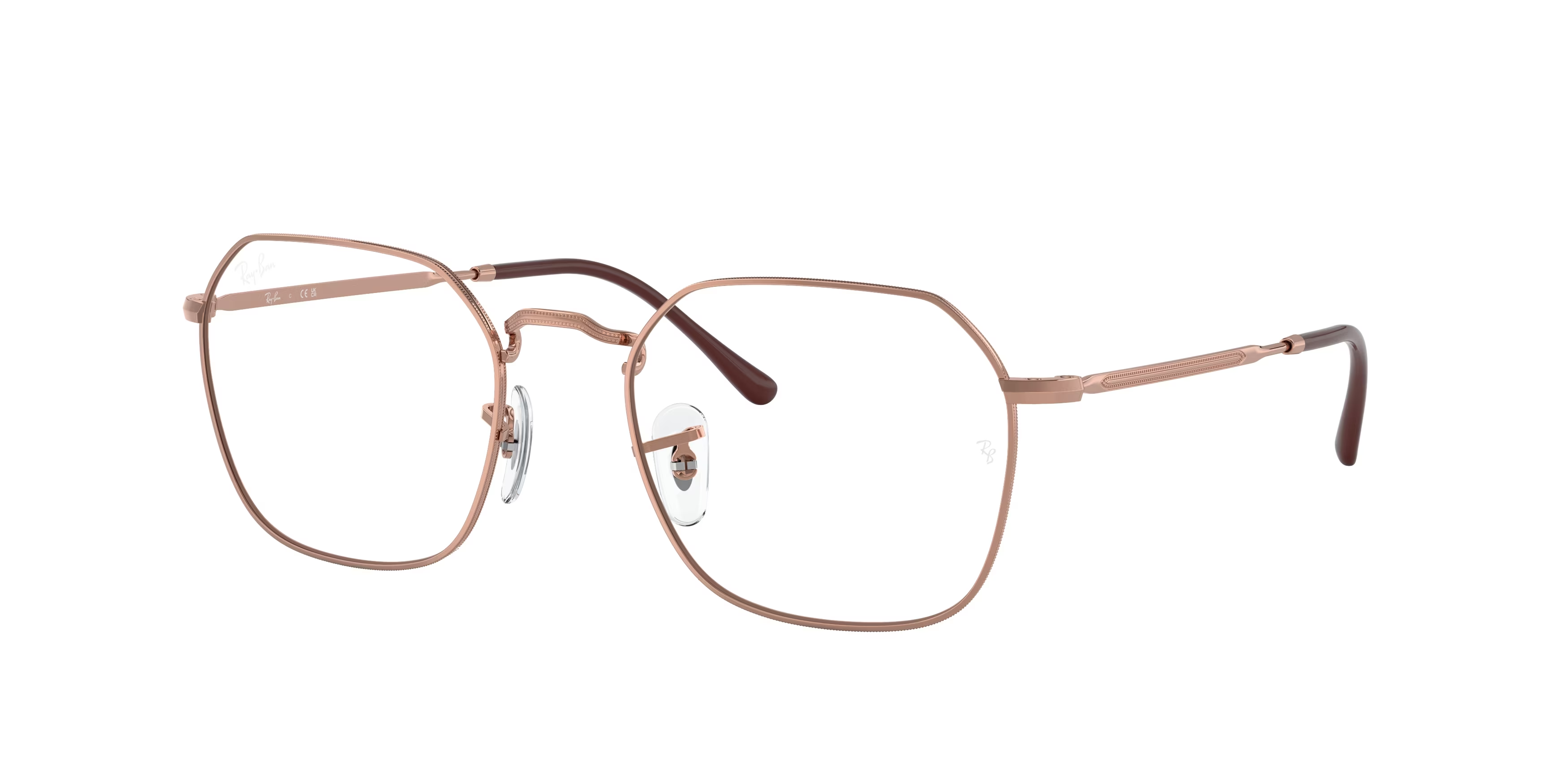 Ray-Ban Optical Jim – Rose Gold (3094) / 53 Eyeglasses Frame
