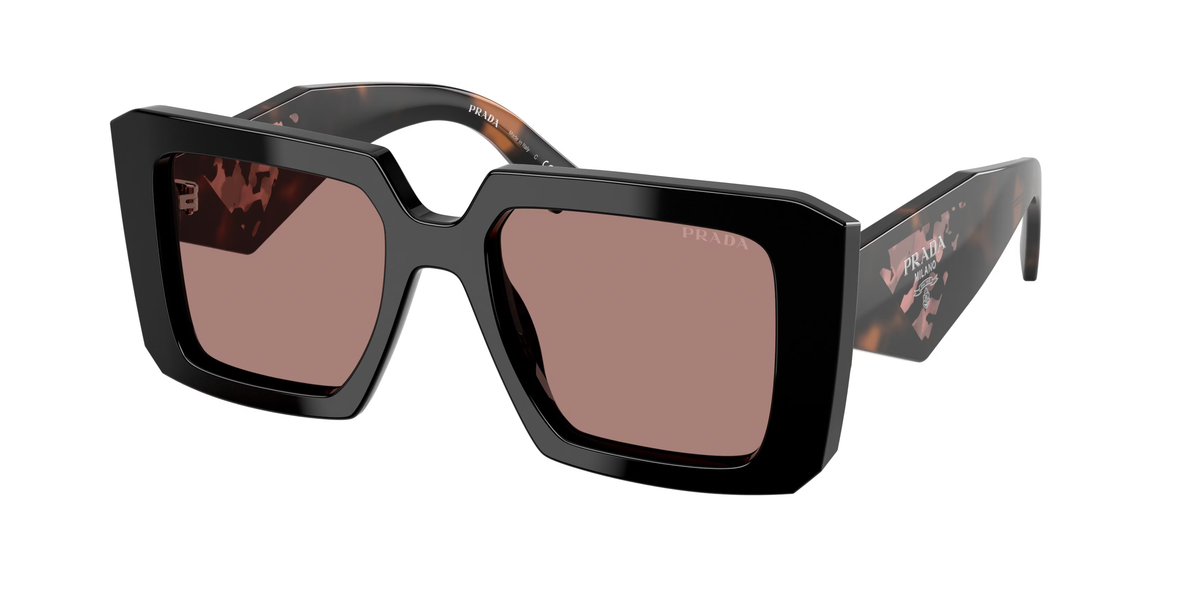 Prada Pr 23Ysf – Black (27B60B) / 52 Sunglasses Frame
