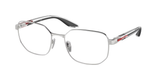Prada Linea Rossa Ps 50Qv – Silver (1BC1O1) / 55 Eyeglasses Frame