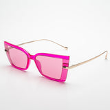 75S Shiny Crystal Magenta Gold Temples Magenta Lens Lenses (VERONA75S) / 61