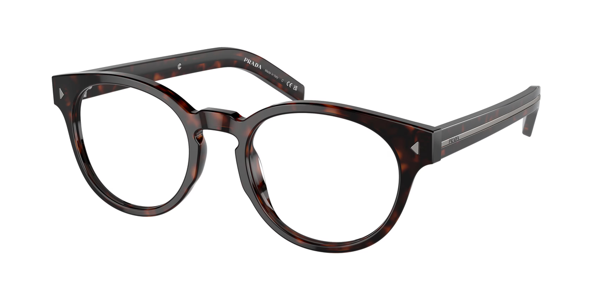 Prada Pr A14V – Havana (17N1O1) / 50 Eyeglasses Frame