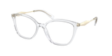 Prada Pr 02Zv – Havana (2AZ1O1) / 54 Eyeglasses Frame
