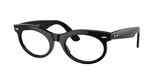 Ray-Ban Optical Wayfarer Oval – Black (2000) / 53 Eyeglasses Frame