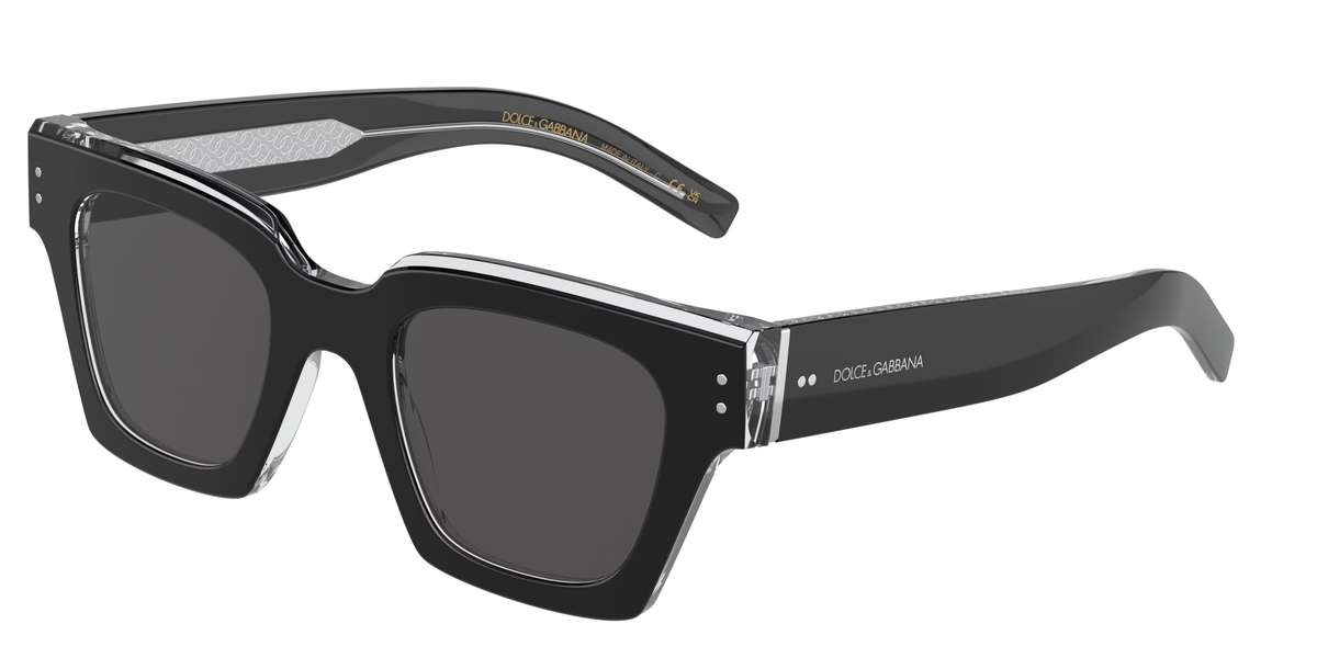 Dolce & Gabbana Dg4413 – Black (675/R5) / 48 Sunglasses Frame