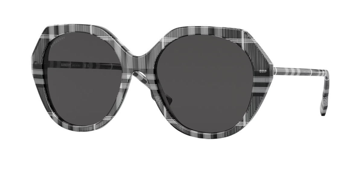 Burberry Vanessa – Black (400487) / 55 Sunglasses Frame