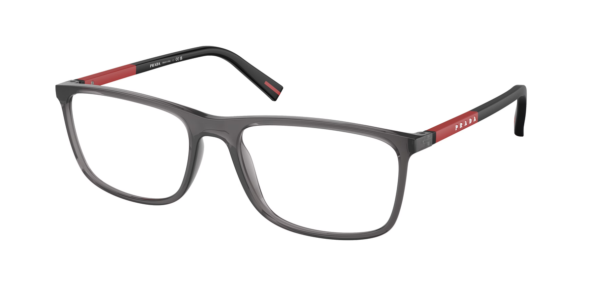 Prada Linea Rossa Ps 03Qv – Clear (01D1O1) / 55 Eyeglasses Frame