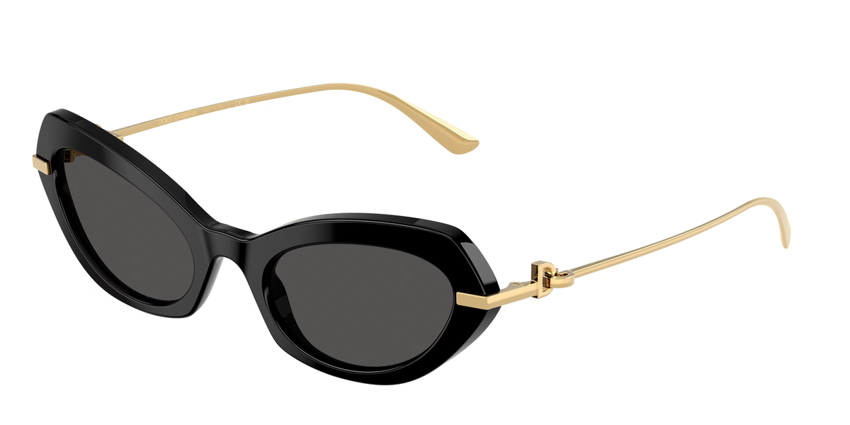 Dolce & Gabbana Dg4473 – Black (501/87) / 52 Sunglasses Frame