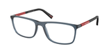 Prada Linea Rossa Ps 03Qv – Havana (CZH1O1) / 55 Eyeglasses Frame