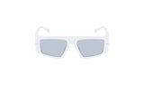 21C Matte White Smoke Silver Mirror (MIAMI21C) / 54