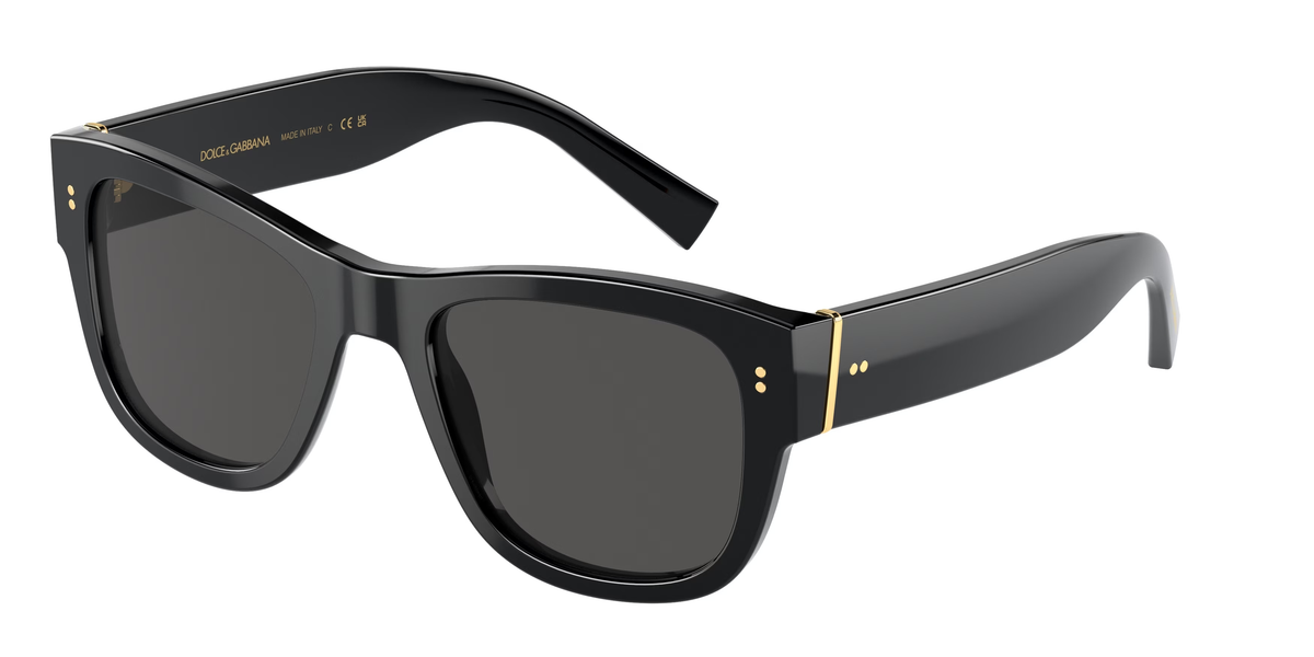 Dolce & Gabbana Dg4338 – Black (501/87) / 52 Sunglasses Frame