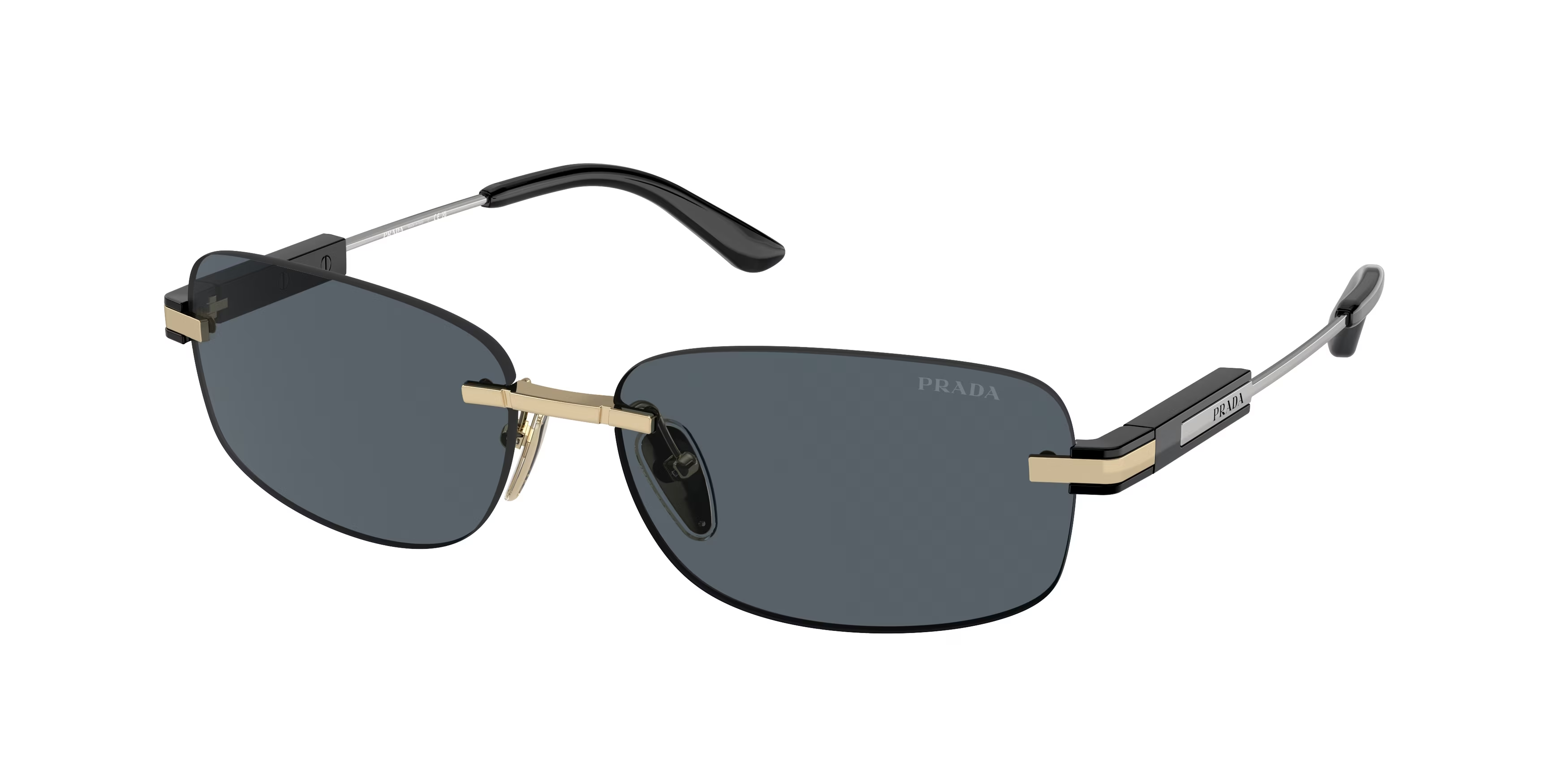 ちきん　美品 PRADA サングラス プラダ PRADA PRADA シンボルサングラス SPR 26Z キャットアイ型 （16K