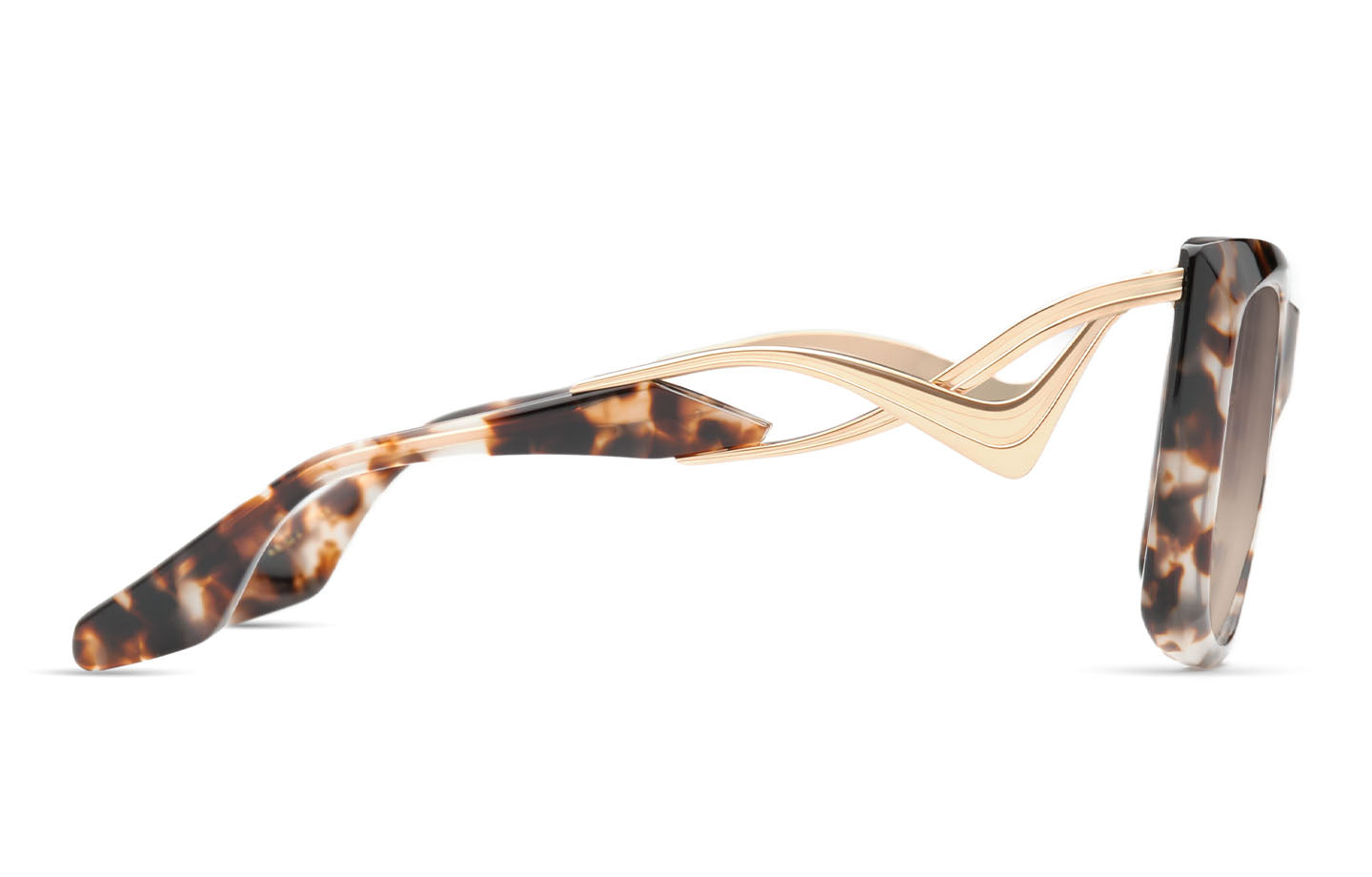Cream Tortoise - White Gold (56808) / 55 | 2