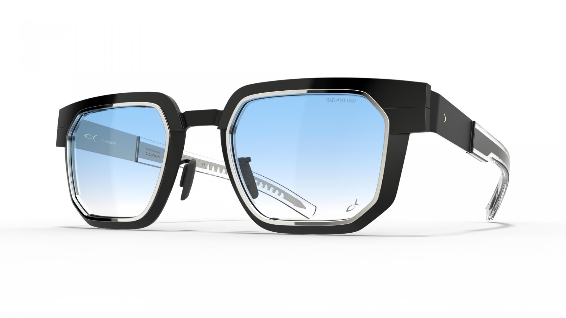 Obsidian Black Gold Titanium Frame (1818)