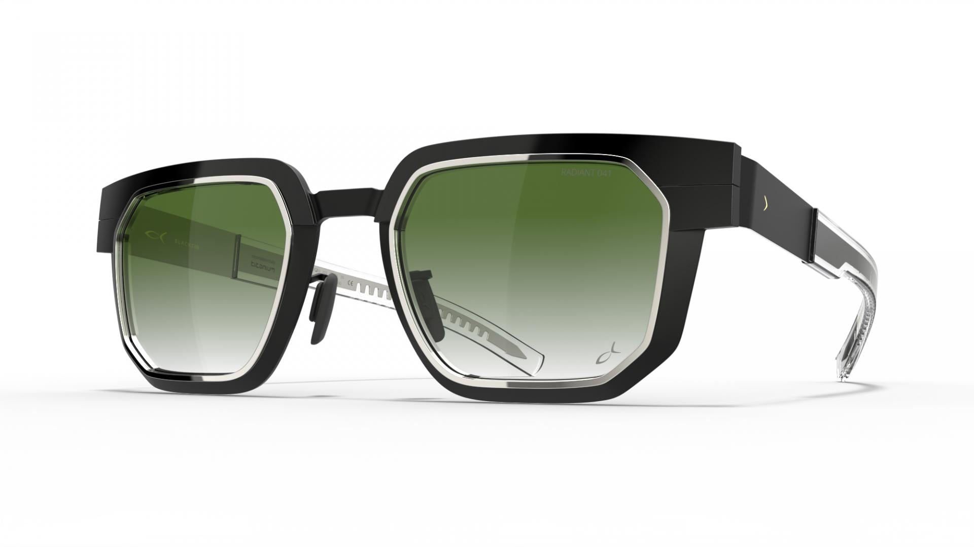 Obsidian Black Gold Titanium Frame (1819)