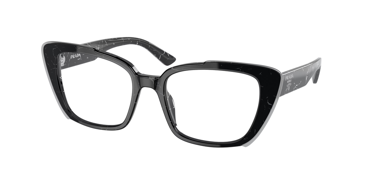 Prada Pr 01Yv – Havana (09V1O1) / 53 Eyeglasses Frame