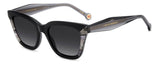 Carolina Herrera Her 0340/S – Black (8079O) / 52 Sunglasses Frame