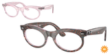 Ray-Ban Optical Wayfarer Oval – Purple (8292) / 53 Eyeglasses Frame