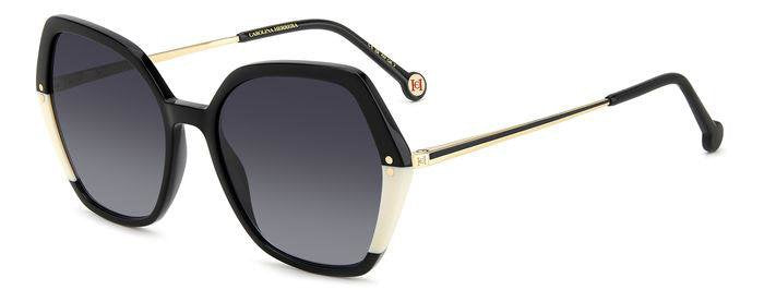 Carolina Herrera Her 0185/S – Black (80S9O) / 55 Sunglasses Frame