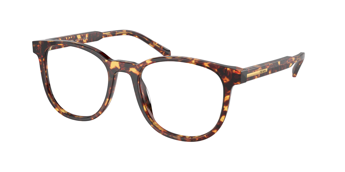 Prada Pr A15V – Havana (14O1O1) / 52 Eyeglasses Frame