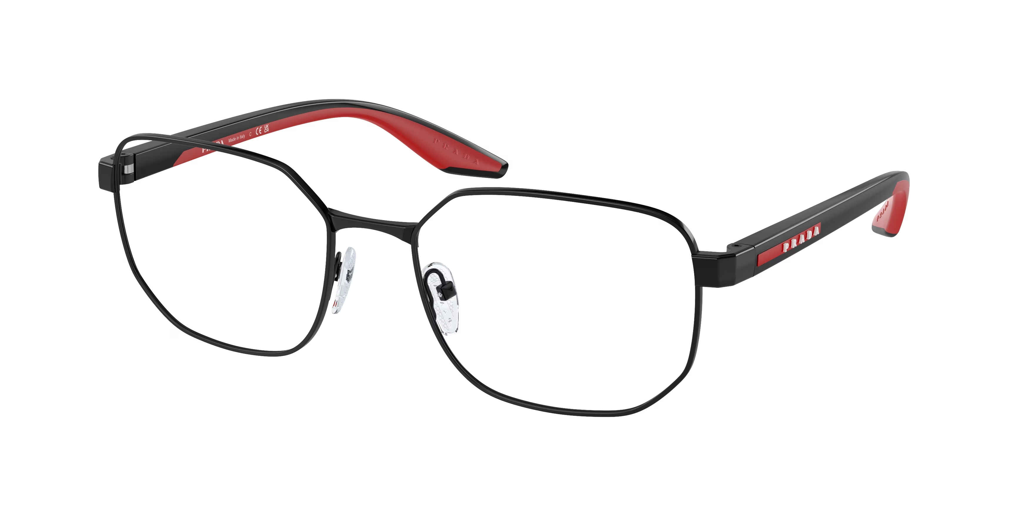 Prada Linea Rossa Ps 50Qv – Black (1AB1O1) / 57 Eyeglasses Frame