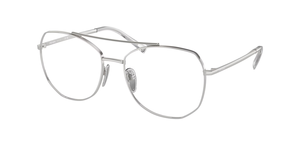 Prada Pr A58V – Silver (1BC1O1) / 54 Eyeglasses Frame