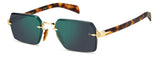 David Beckham Db 7109/S – Gold (06JMT) / 56 Sunglasses Frame