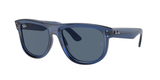 Transparent Navy Blue (67083A) / 56