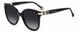 Carolina Herrera Her 0134/S – Black (8079O) / 55 Sunglasses Frame