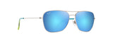 Shiny Silver with Blue & Green (B675-17B) / 58 | 1