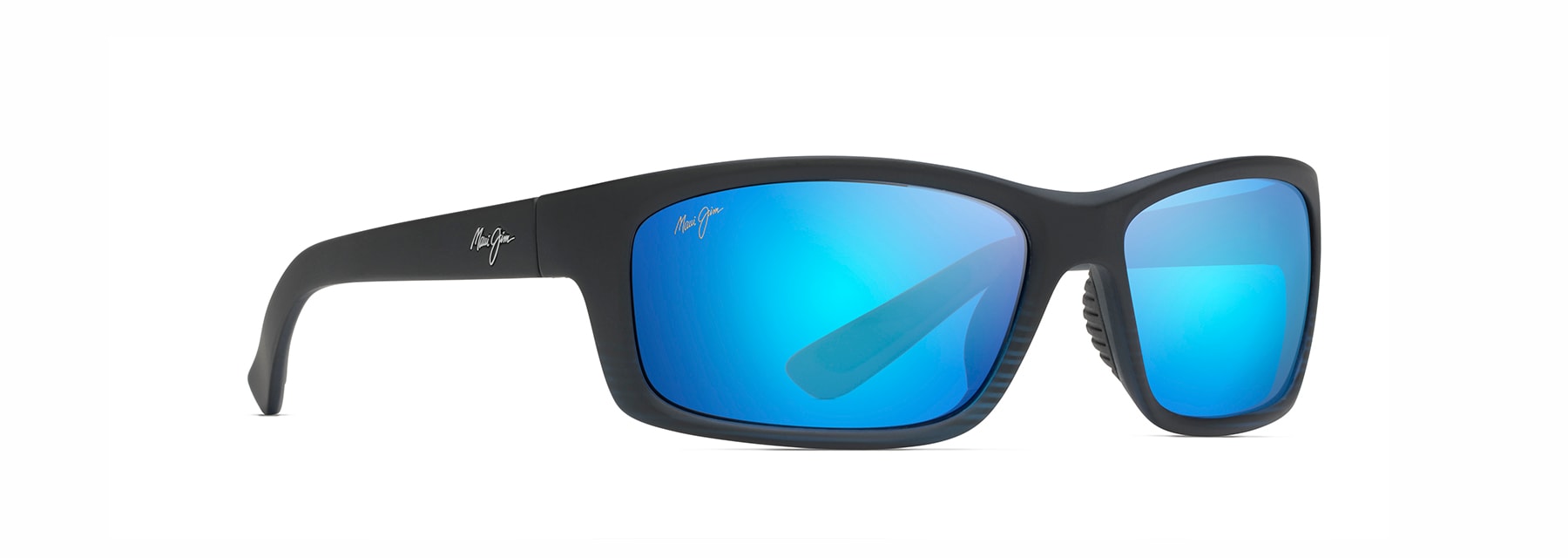 Matte Translucent Blue Black with Stripe (B766-08C) / 61 | 1
