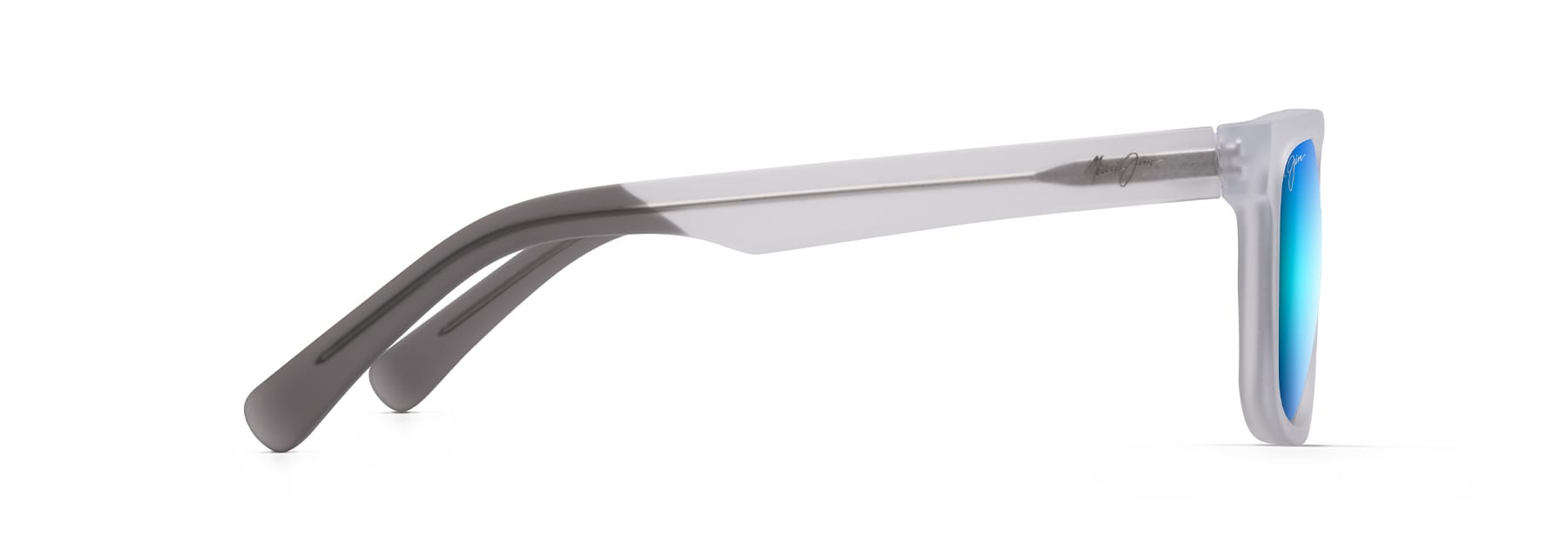 Matte Crystal with Dark Grey tips (B862-05) / 56 | 2