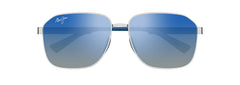 Shiny Silver with Dark Blue (DBS651-17)