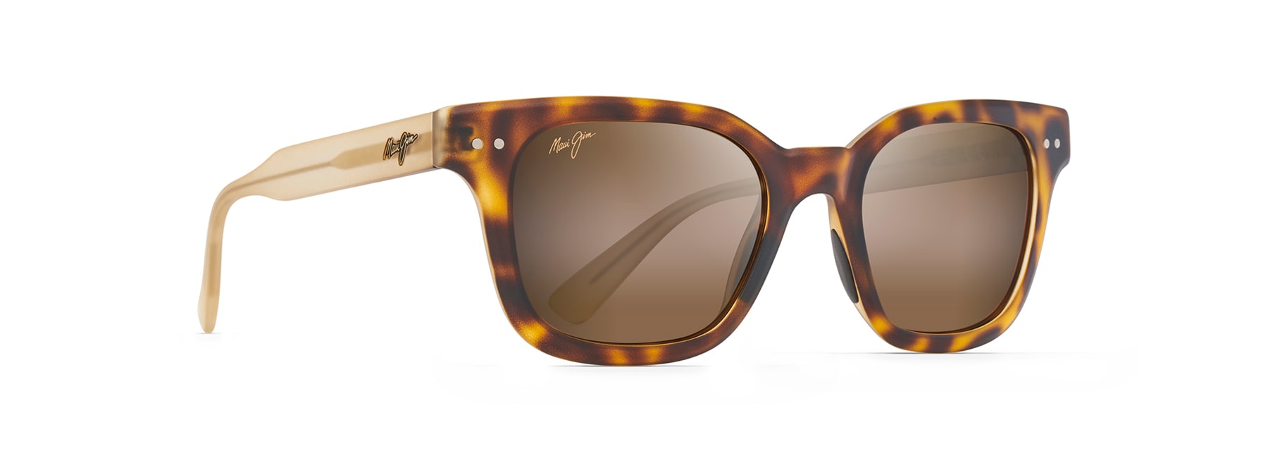 Matte Tortoise with Matte Trans Tan Temples (H822-10MD) / 50 | 1