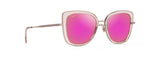 Transparent Pink with Rose Gold (P843-09E) / 54 | 1