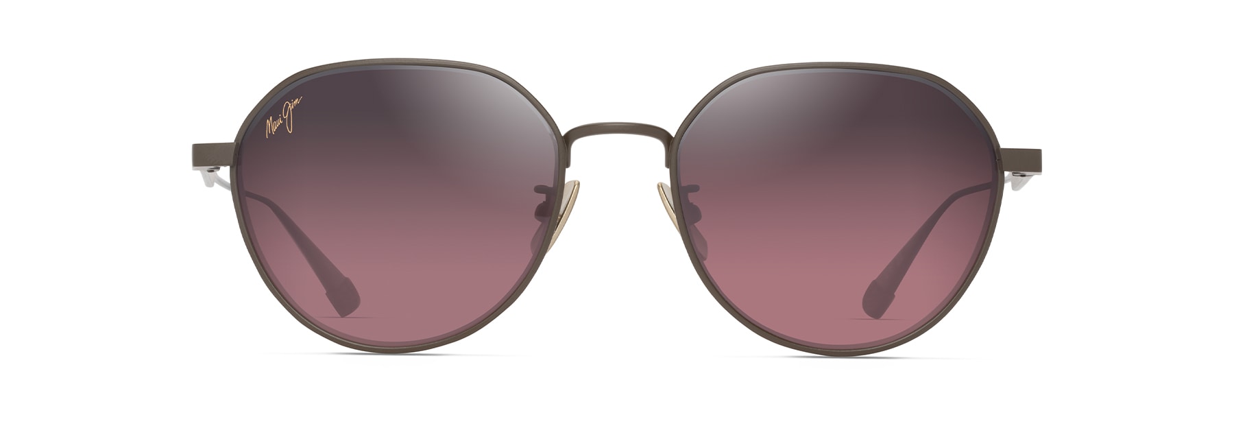 サングラス Maui Jim Maui Jim - KAULANA AF - grey kaulana af shiny dar Maui Jim Unisex's Kaulana Af Sunglasses, Matte Black/Maui Ht