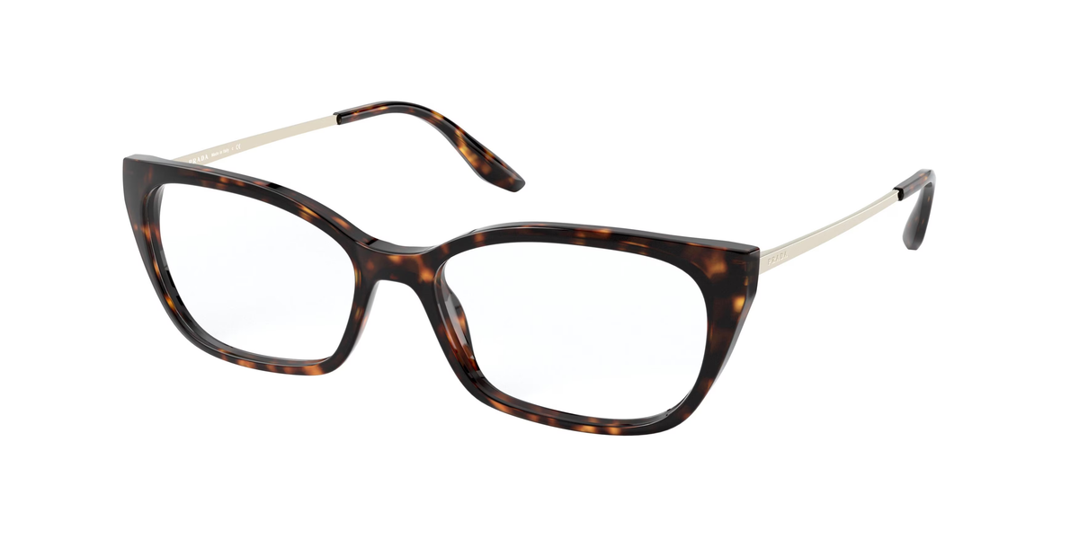Prada Pr 14Xv – Havana (2AU1O1) / 54 Eyeglasses Frame