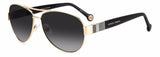 Carolina Herrera Her 0135/S – Rose Gold (0009O) / 59 Sunglasses Frame