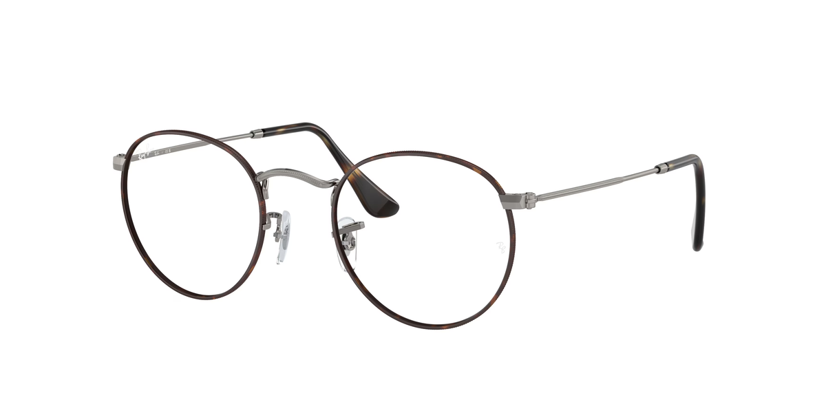 Ray-Ban Optical Round Metal – Havana (3174) / 47 Eyeglasses Frame