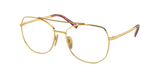 Prada Pr A58V – Gold (5AK1O1) / 56 Eyeglasses Frame