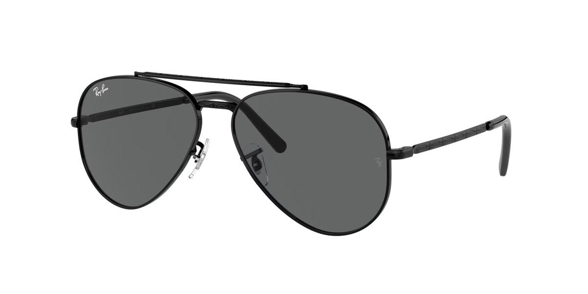 Ray-Ban New Aviator – Black (002/B1) / 58 Sunglasses Frame